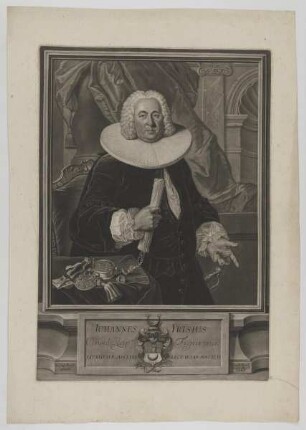 Bildnis des Iohannes Frisius