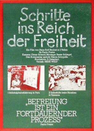 Schritte ins Reich der Freiheit