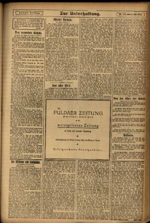 Zweite Ausgabe vom Donnerstag, den 09. Oktober 1924.