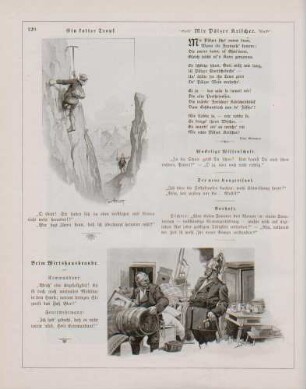 "Ein kalter Tropf" "Beim Wirtshausbrande"