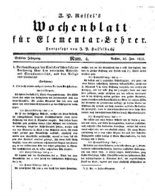 Verhandlungen der Einleben'schen Lehrer-Conferenz über den vereinten Schreib- und Sprachunterricht, und den Religions-Unterricht : Fortsetzung