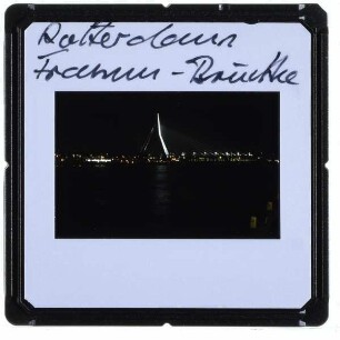 Rotterdam, Kop van Zuid,Rotterdam, Erasmusbrücke
