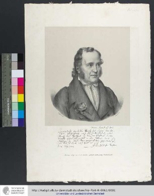 [Jean Paul Richter] / C. Vogel del. 1822 ; S. Bendixen fec.