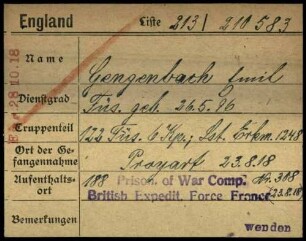 Gengenbach, Emil - Gentner, Julius