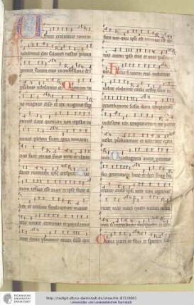 Antiphonar und Hymnar, Deutschorden