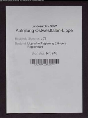 Monatsberichte der Regierungsmitglieder