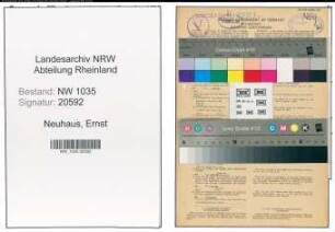 Entnazifizierung Ernst Neuhaus , geb. 17.03.1901 (Steiger)