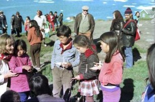 Kulusuk: Kinderversammlung