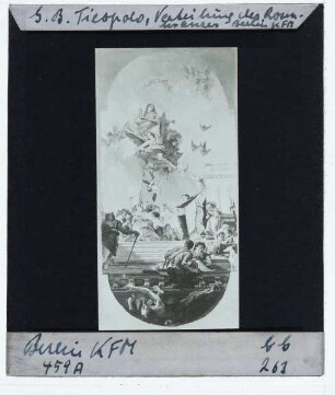 Tiepolo, Verleihung dea Rosenkranzes (unidentifiziert)