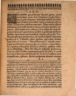 De contemtu prophetae in patria
