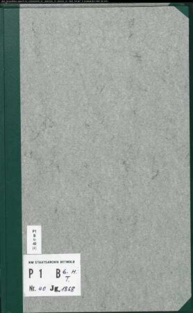Kirchenbuchduplikat der evangelisch-lutherischen Neustädter Marien-Gemeinde Bielefeld (GHT 1868). (Gemeinde: Evangelisch-lutherische Neustädter Marien-Gemeinde Bielefeld)