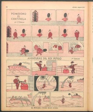 Aventuras del rey petiso [Cómic] : El monarca tiene buen gusto