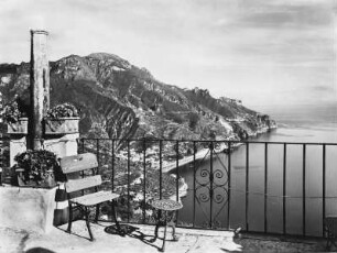 Blick vom Hotel Palumbo