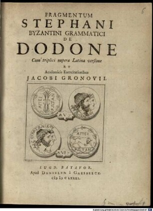 Fragmentum de Dodone