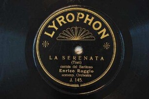 La serenata / (Tosti)