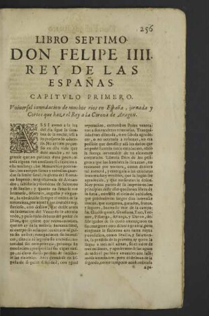 Libro septimo.