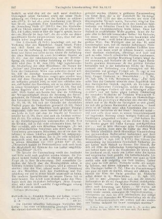 347-349 [Rezension] Hultsch, Gerhard, Friedrich Nietzsche und Luther
