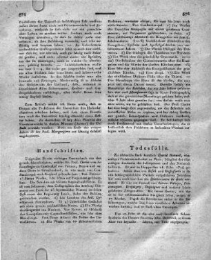 Handschriften.