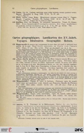 Geographie. Reisen. (Nr. 637-672)