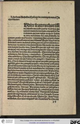Liber beati Augustini episcopi de contemptu mundi incipit feliciter.