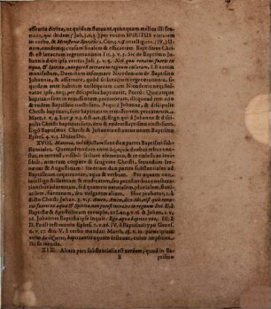 Disp. theol. de sacramento Baptismi