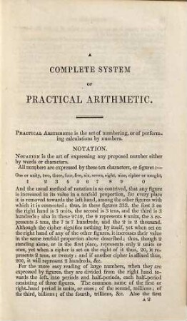 A complete treatise on practical arithmetic and book-keeping