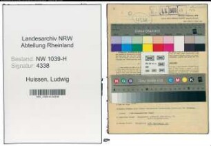 Entnazifizierung Ludwig Huissen , geb. 28.03.1896 (Bankangestellter)
