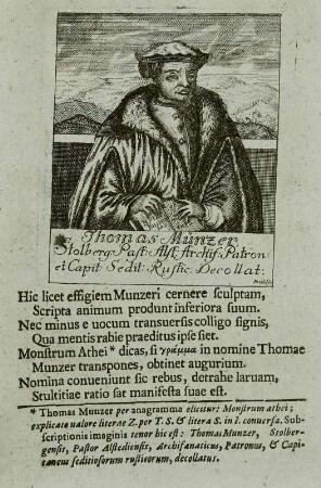 Bildnis Thomas Müntzer