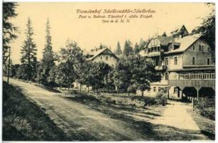 Schellerhau. Fremdenhof Schellermühle