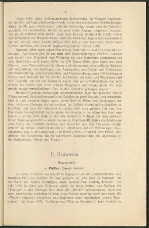 a) Philipp Joseph Jenisch