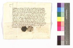 Quittung des Eberhard von Gemmingen.