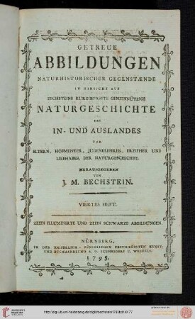 Viertes Heft (Tafeln 31-40)