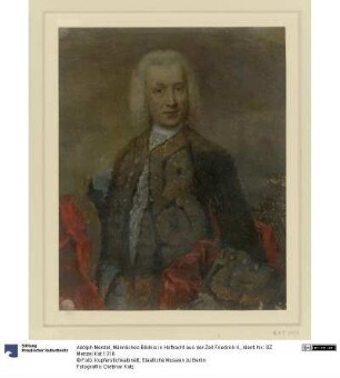 Männliches Bildnis in Hoftracht aus der Zeit Friedrich II.