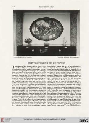 Selbstausprägung des Zeitalters