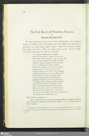 The Irish flavor of Hisperica Famina