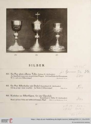 Silber (Nr. 464-494)