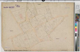 Niederaden (Lünen), Lanstrop (Dortmund), Umlegung Niederaden, Urkarte II Lanstrop Planblatt 7