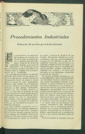 Procedimientos Industriales