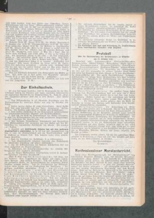 Konfessionsloser Moralunterricht