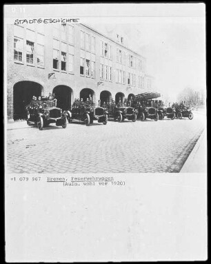 Feuerwehrwagen in Bremen