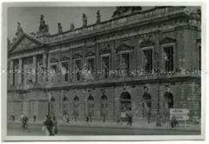 Das zerstörte Zeughaus in Berlin