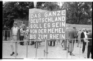 Kleinbildnegativ: Vertriebenentag, 1968