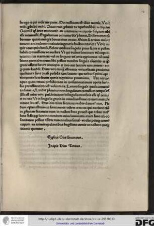Incipit dies tertius.