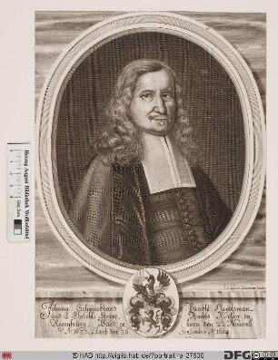 Bildnis Johann Schweikard Pürckhl (Pürckel)