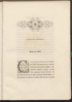 Chapitre premier. - Gand en 1467.