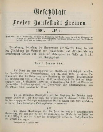 1. Januar - 31. Dezember = No. 1 - No. 28