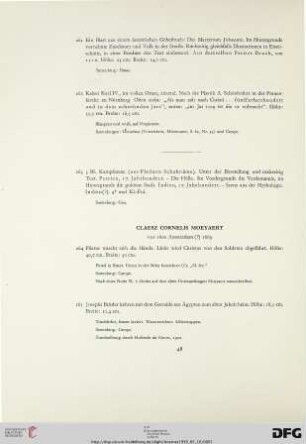 [Handzeichnungen] (Nr. 263-286)