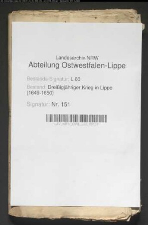 Kriegskontributionsrechnungen 1627/1628