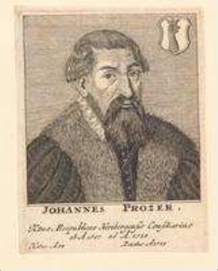 Johannes (= Hans Protzer, Dr.) Prozer, Ratskonsulent; gest. 1528