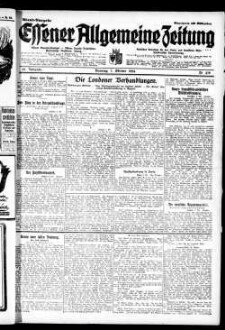 Essener allgemeine Zeitung. 1918-1943